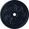 Ekena Millwork Sellek Ceiling Medallion (Fits Canopies up to 9"), Hand-Painted Midnight Dream, 42 1/8"OD x 1 7/8"P CM42SKMDF - alternate 1